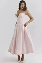 Scarlett Corset Midi Dress