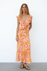Freya Ruffle Maxi Dress