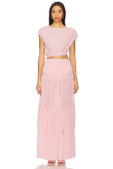 Julianna Pleated Maxi Set