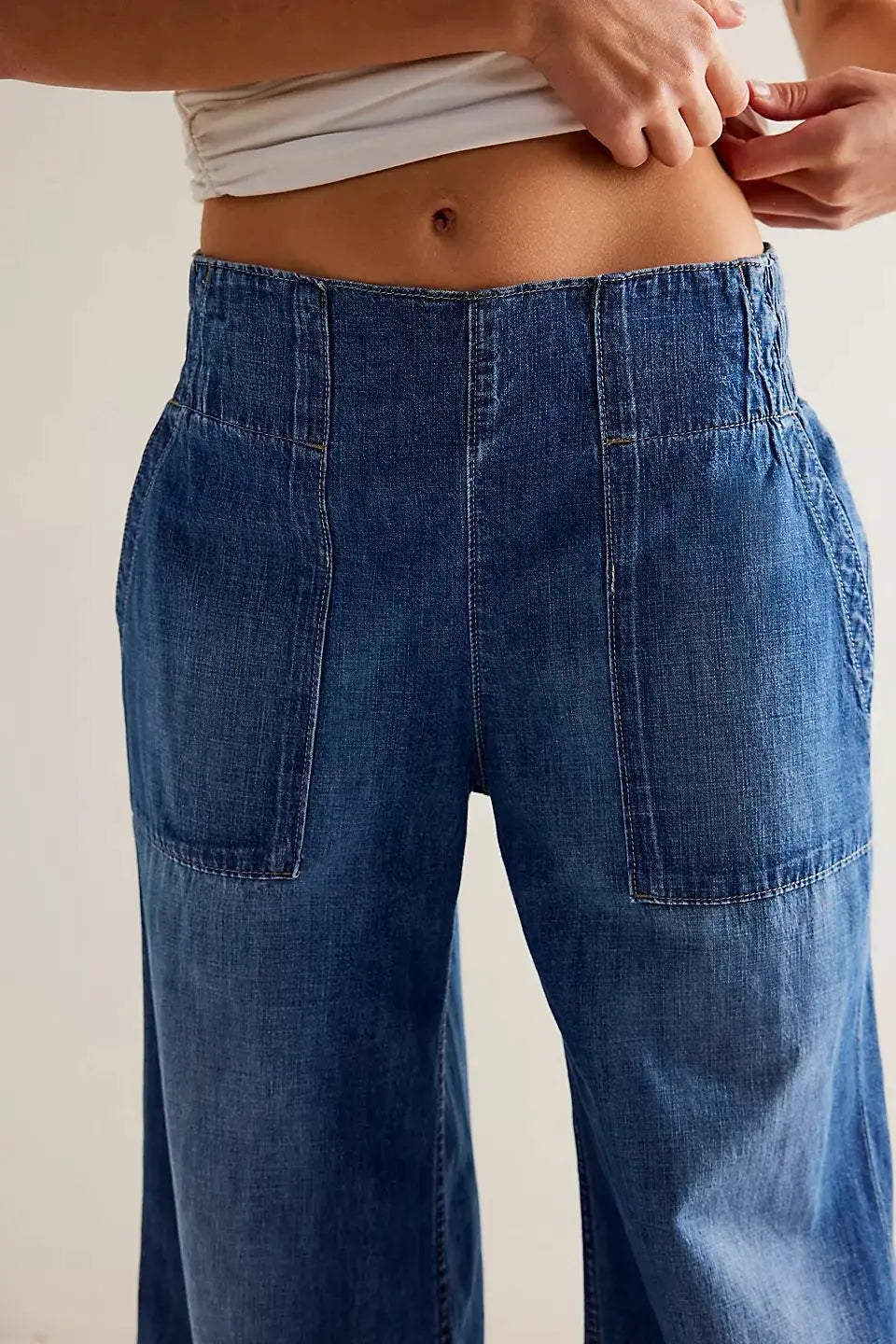 Duttini | Wide-Leg Denim Jeans For Women – Pants Collection