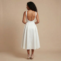 Adelaide Boat Midi Dress