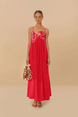 Marina Fish Maxi Dress