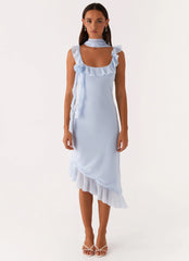 Fariday Midi Dress Blue