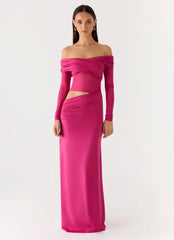 Kerli Maxi Dress Fuchsia