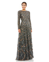 Long Mother Of The Bride Dress