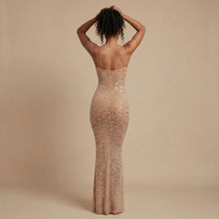 Emilia Sequin Maxi Dress