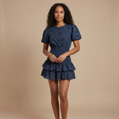 Sienna Ruffle Mini Dress