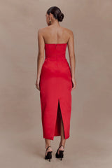 Ophelia Satin Maxi Dress