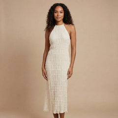 Sienna Pleated Maxi Dress