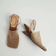 Duttini | Mesh Weave Heels For Women – Shoes Collection