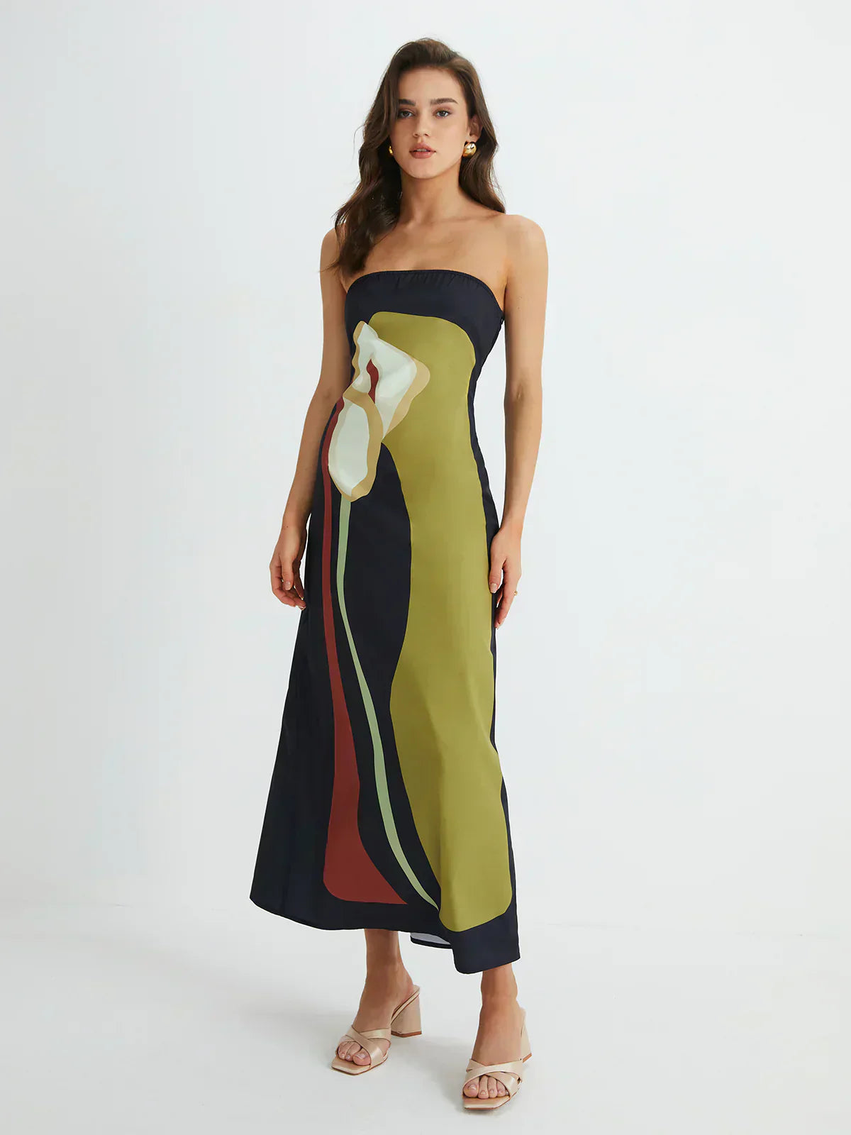 Duttini | Strapless Maxi Dress For Women – Maxi Dresses Collection