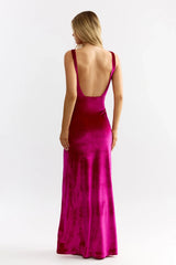 Whitney Dress - Berry