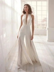 Alessandra Backless Formal Jumpsuit