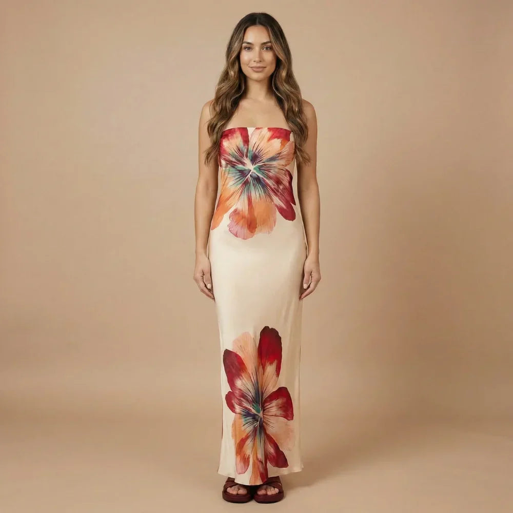 Sienna Placement Maxi Dress