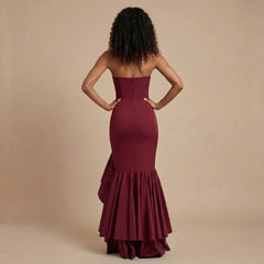 Alessia Ruffle Maxi Dress