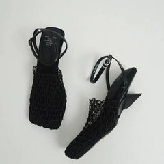 Duttini | Mesh Weave Heels For Women – Shoes Collection