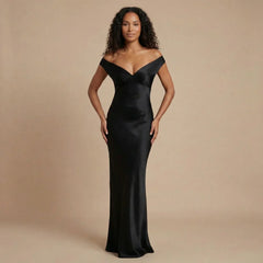 Gabrielle Ruched Maxi Dress