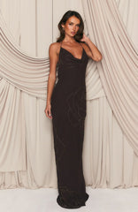 Cocoa Starlight Maxi Dress