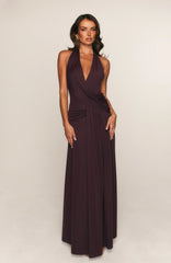 Cherry Illusion Maxi Dress