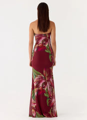 Iroha Strapless Maxi Dress Cuba
