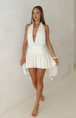 Ivory Muse Mini Dress