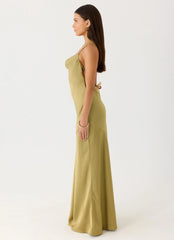 Darius Maxi Dress Olive