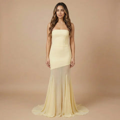 Liliana Mesh Maxi Dress