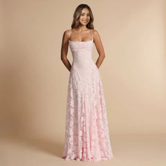 Floral Lace Maxi Dress