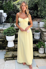 Magdalena Maxi Dress Yellow
