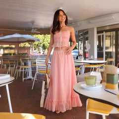 Sienna Ruffle Maxi Set