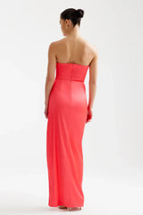 Lucy Dress - Cranberry