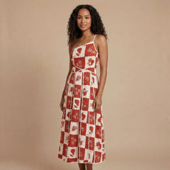 Adelaide Patchwork Maxi Dress