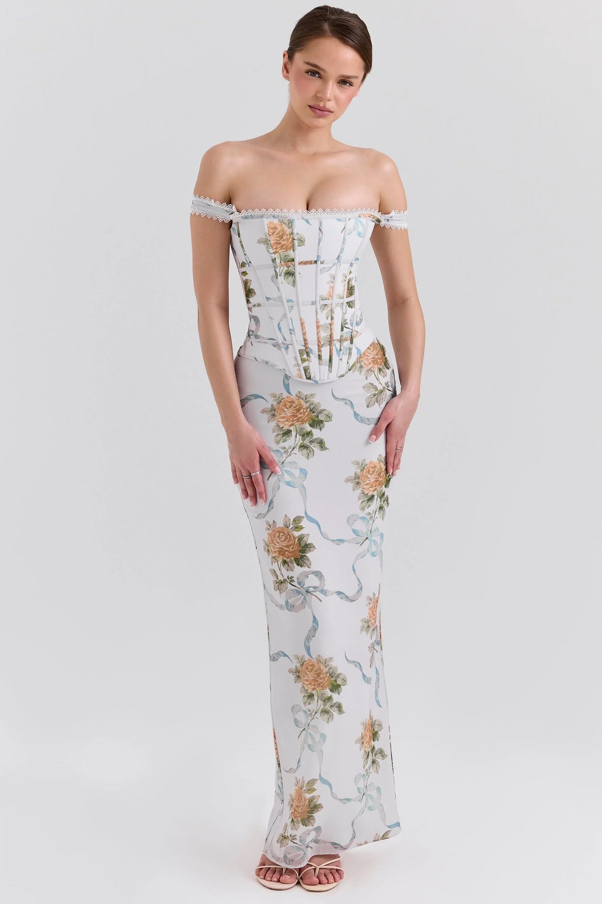 Rosalie Corset Maxi Dress