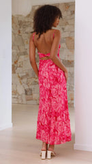 Valentina Floral Midi Dress