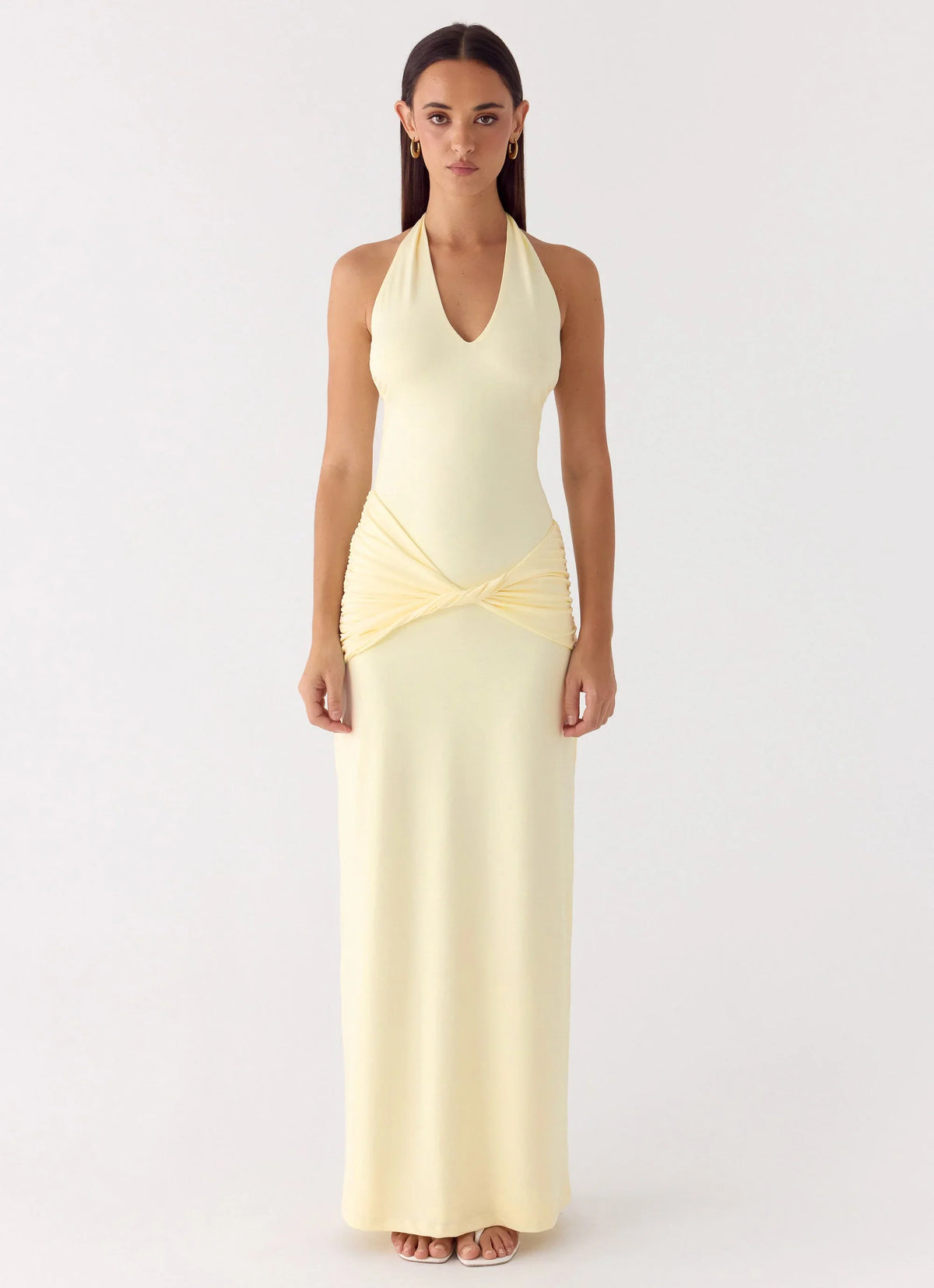Maribelle Maxi Dress Lemon