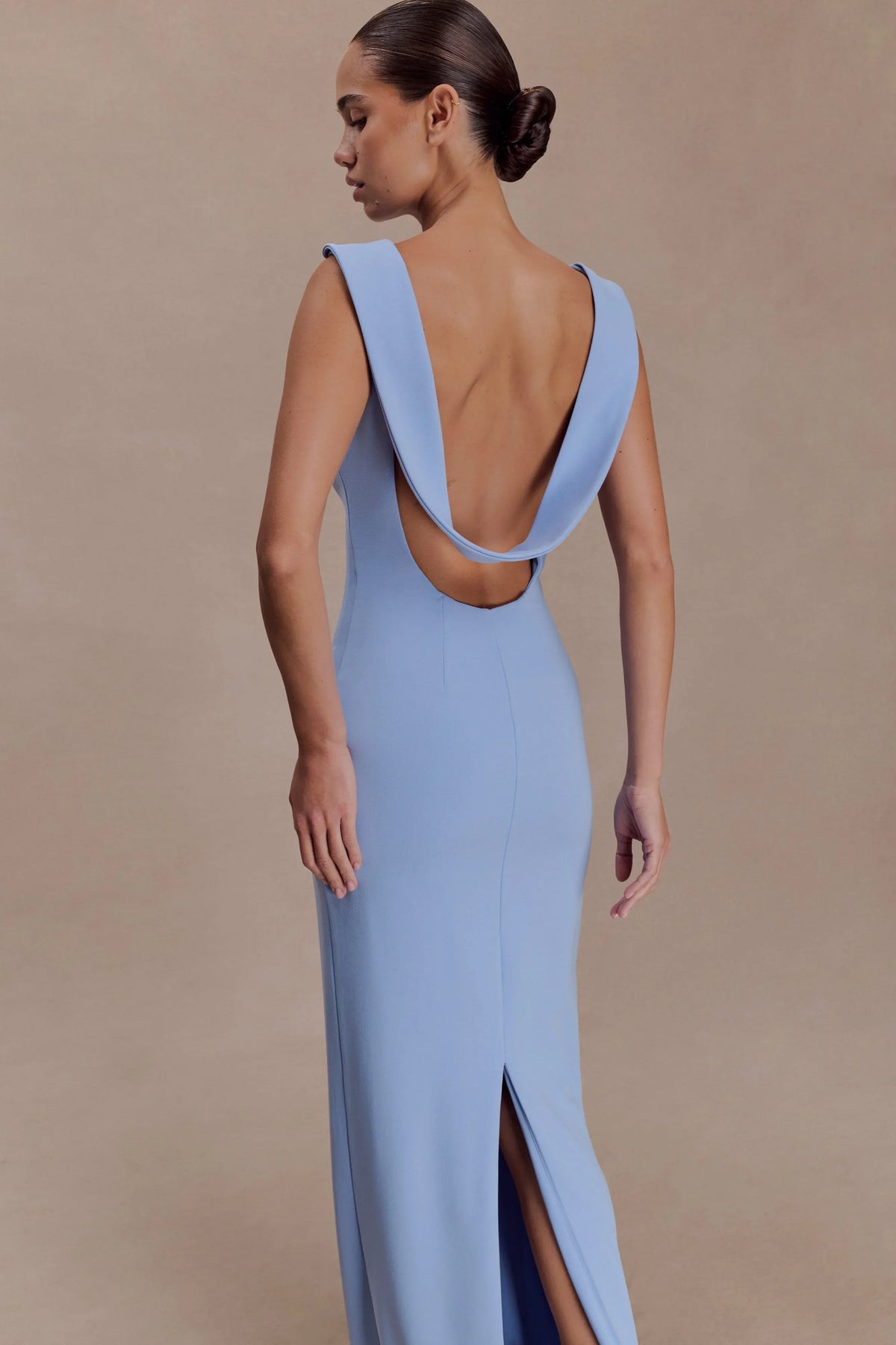 Galilea Crepe Maxi Dress