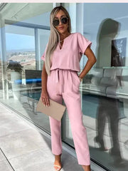 Solace Keyhole Wrap Jumpsuit