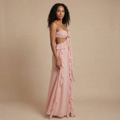 Rosalie Ruffle Maxi Dress