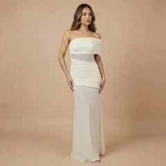 Sienna Ruched Maxi Dress