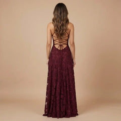 Floral Lace Maxi Dress