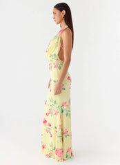 Like You Better Maxi Dress Lemon Soleil