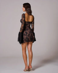 Amaya – The Romantic Lace Illusion Dress