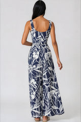 Nicole Wide Leg Jumpsuit