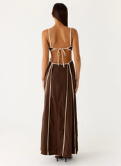 Kerli Maxi Dress Chocolate