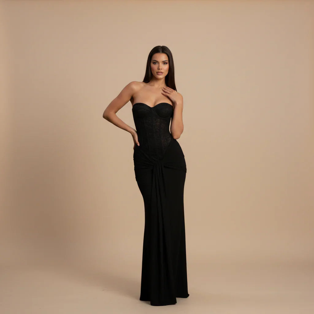 Sienna Corset Maxi Dress