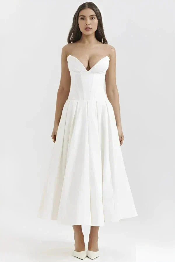 Scarlett Corset Midi Dress