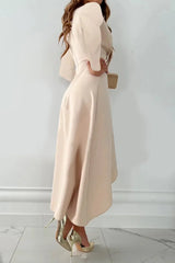 Natalia Wrap Midi Dress