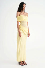 Sienna Ruched Maxi Dress