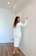 Cameron Ruched Midi Dress