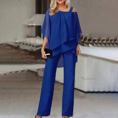 Everly Overlay Pant Set